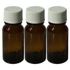 Атомайзер для духов Aroma provokator темное стекло крышка капельница 10 мл набор 3 шт Aromaprovokator