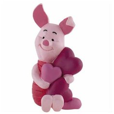 Фигурка Bullyland Winnie the Pooh Пятачок с сердцем 12326, 6.3 см