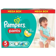 Подгузники-трусики Pampers 96 шт Active Baby Pants, размер 5 (12-18 кг) (97541)