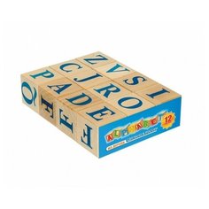 Кубики Пелси Алфавит английский, 12 шт. И677 Pelsi