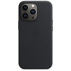 Чехол Apple Кожаный чехол MagSafe для iPhone 13 Pro Max, «тёмная ночь»