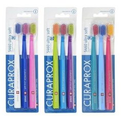 Набор из 3-х щеток CURAPROX CS 5460/3 Ultra Soft