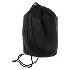 Мешок для обуви и мячей «Стандарт», круглое дно, 360х220 мм, чёрный Calligrata