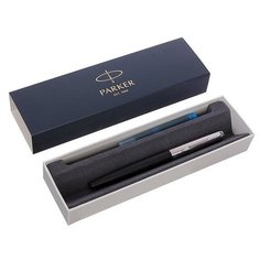 Ручка перьевая Parker Jotter Core F63 Bond Street Black CT M, нержавеющая сталь (2030947)