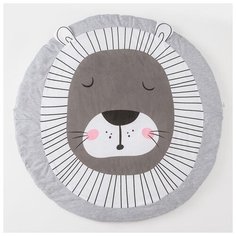 Коврик детский игровой Крошка Я "Левушка", d 90 см, 100% хлопок (4429032)