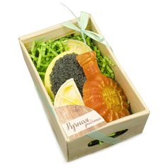 LEACOSMETIC / Мыло ручной работы набор "Коньяк ХО и бутерброд", 180 г