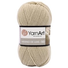 Пряжа YarnArt Merino de Lux 100гр. 280м. (50%шерсть, 50%акрил) (033), 5 мотков