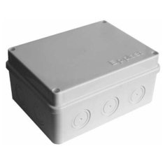 Коробка распределительная ОП 150х110х70мм IP54 10 выходов без гермовводов крышка на винтах сер. Epplast 215312 E.P.Plast