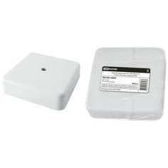 Коробка распаячная КР 100х100х29 ОП белая, IP40, инд. штрихкод TDM SQ1401-0907