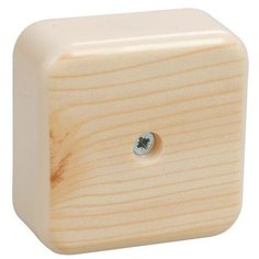 Коробка распаячная ОП 50х50х20 IP20 КМ41206-04 (4 клем. 3кв.мм) сосна ИЭК UKO10-050-050-020-K34 IEK