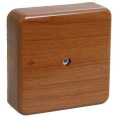 Коробка распаячная ОП 75х75х20 IP20 КМ41212-05 (6 клем. 6кв.мм) дуб ИЭК UKO10-075-075-020-K24 IEK