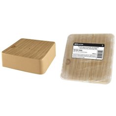 Коробка распаячная КР 75х75х28 ОП сосна IP40, инд. штрихкод TDM SQ1401-0405