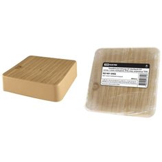 Коробка распаячная КР 50х50х20 ОП сосна, с клем. колодкой, IP40, инд. штрихкод TDM SQ1401-0402