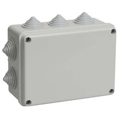 Коробка распаячная ОП 150х110х70 IP44 KM41241 (10 каб.ввод.) ИЭК UKO10-150-110-070-K41-44 IEK