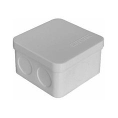 Коробка распределительная ОП 75х75х45мм IP54 7 выходов без гермовводов крышка защелкивающаяся сер. Epplast 225332 E.P.Plast