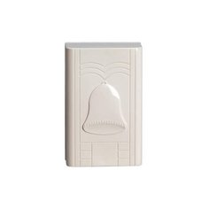 Звонок проводной Гонг электромеханич. гонг два удара 220В 80-90дБА свет. беж. Тритон ГН-01С