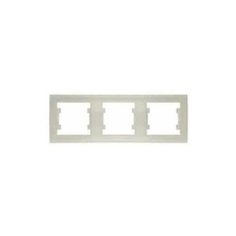 Рамки скрытой установки Universal Рамка 3-м Бриллиант горизонт. сл. кость UNIVersal 7948707