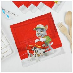 Салфетки Sima-land "Щенячий патруль", 33*33 см, 20 шт (3853035) Сима ленд