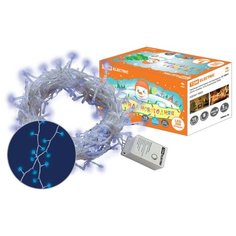 Гирлянда новогодняя светодиодная, СГ 200 Г, 220 В, голубая, 10 м, 8 режимов TDM Electric (SQ0361-0003)