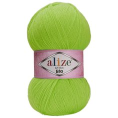 Пряжа ALIZE EXTRA LIFE 100гр. 480м (100% Акрил) (931 фисташка) 5 шт