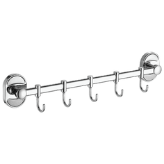 Вешалка настенная FASHUN A1915-5, хром, 5 крючков