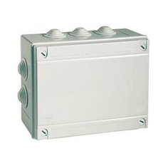 Открытой установки DKC Коробка распределительная ОП 190х140х70мм IP55 10 каб. ввод DKC 54100