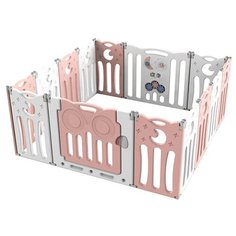 Манеж-ограждение Floopsi L-ZDWL04 (143х143) pink (складной)