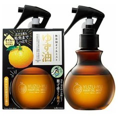 Масло для волос UTENA YUZU-YU термозащитное без силикона аромат цитруса спрей бутилированный 180 мл.