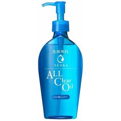 Shiseido гидрофильное масло для снятия макияжа Senka All Clear Oil, 230 мл