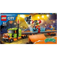 Конструктор LEGO City Stunt 60294 Грузовик для шоу каскадёров