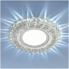 Встраиваемый точечный светильник с LED подсветкой Elektrostandard 2217 MR16 CL прозрачный