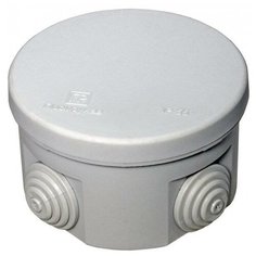 Коробка распаячная для о/п d=80 h=50 (102 шт/кор) IP55 (аналог 67025) 40-0120 ПРОМРУКАВ