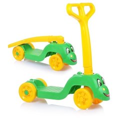 Самокат Альтернатива "Дракоша" зеленый (6538М) Alternativa