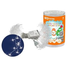 Гирлянда "Бенгальский огонек", 4 м, белый свет, 8 режимов, TDM Electric (SQ0361-0033)