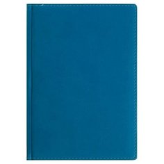 Ежедневник недатированный А5+, 136 листов Velvet, искусственная кожа, синий Альт