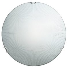Настенно-потолочный светильник Vitaluce V6141/1A, E27, 100 Вт, кол-во ламп: 1 шт., 30 х 30 см, цвет арматуры: хром, цвет плафона: белый