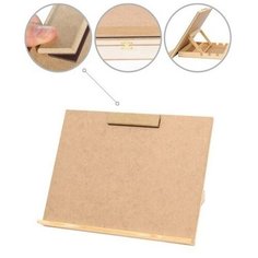 Мольберт Сонет Планшет, с магнитным зажимом, настольный, A3, 44х30х34 см, ДВП Невская палитра