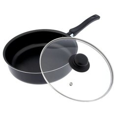Сотейник SCOVO "Promo", 2,8 л, d 24 см, стеклянная крышка