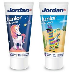 Детская зубная паста Jordan Junior, 6-12 лет
