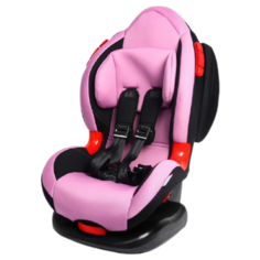 Автокресло группа 1/2 (9-25 кг) Крошка Я Round Isofix, light purple