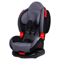 Автокресло группа 1/2 (9-25 кг) Крошка Я Round Isofix, grey