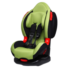 Автокресло группа 1/2 (9-25 кг) Крошка Я Round Isofix, green