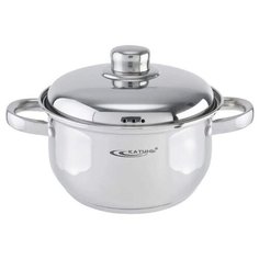 Кастрюля 4,5 "Гретта" с мет/кр KT04-D-45м (г.Барнаул) Katun