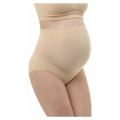Б-142 Пояс- трусы бесшовный для беременных женщин "ФЭСТ" размер(110) бежевый