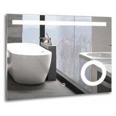 Зеркало AZARIO Лайт 800*600, LED-подсветка, сенсорный выключатель