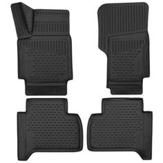 Комплект ковриков салона ELEMENT 3D02431210 для Volkswagen Amarok 4 шт. черный