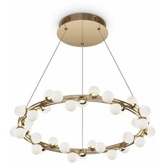 Подвесная люстра Maytoni Tessara MOD081PL- L50G3K, Золото, LED