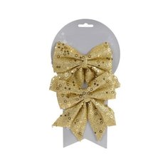 Набор елочных игрушек Magic Time 82256, золотисный, 13 см, 2 шт.