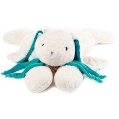 Мягкая игрушка Lapkin Кролик, 45 см, белый/бирюзовый AT365157