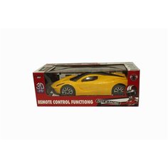 Машинка REMOTE CONTROL гоночная на Р/У 1:18, желтая Shantou Gepai